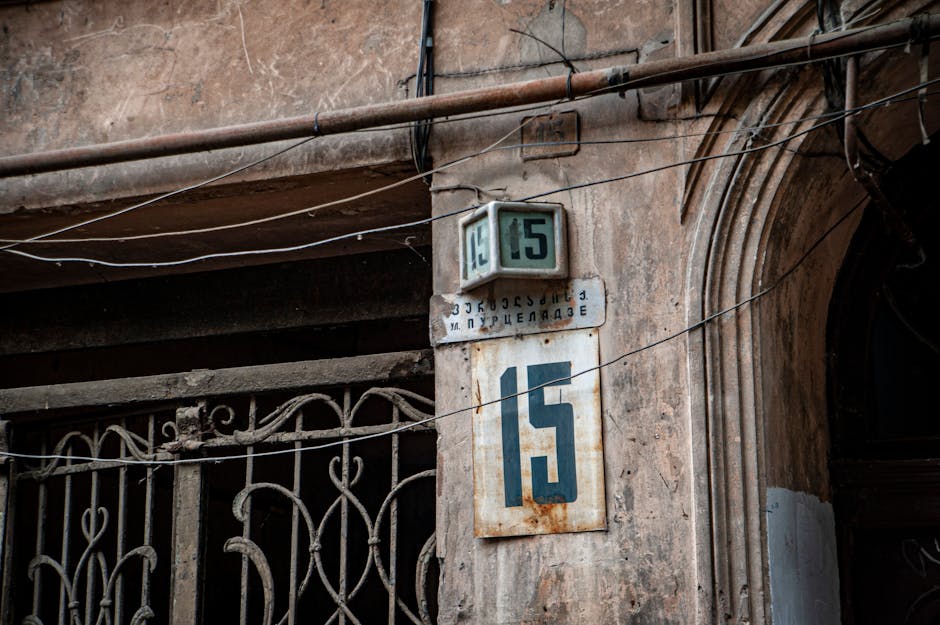 Aged urban wall number 15